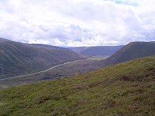 Looking Along the Drumochter Pass