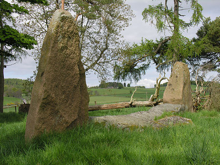 The Recumbent Stone and Flankers