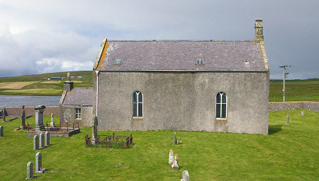 The Kirk from the South with Papil Water in the Background