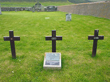 Graves of 3 of the Crew of the SS Hop