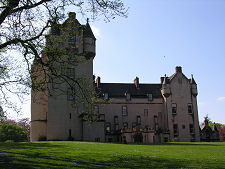 Fyvie Castle from the East