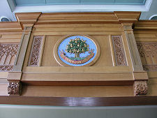 Crest on the Gallery
