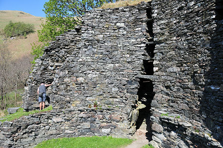 Interior of the Broch from the Top of the Wall