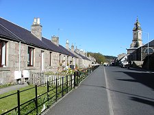 Cottages and St Margaret's Church