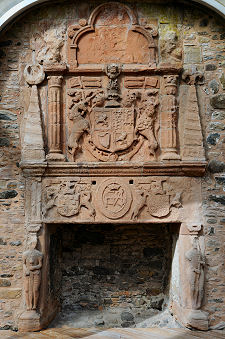 Main Fireplace on the Second Floor