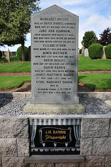 Gravestone of JM Barrie and Others