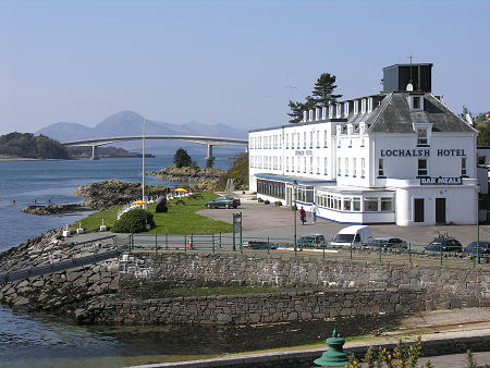 The Lochalsh Hotel and the Skye Bridge