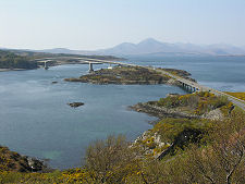 The Skye Bridge from the Am Ploc Viewpoint