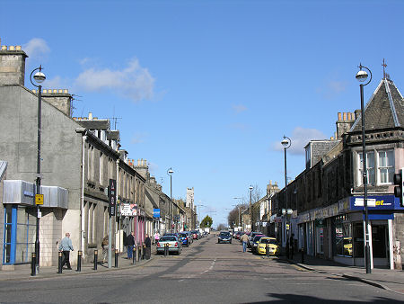 Looking from High Street Along Fountain Place