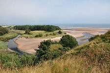 Lunan Bay from Red Castle