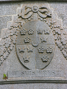Crest on the Mausoleum
