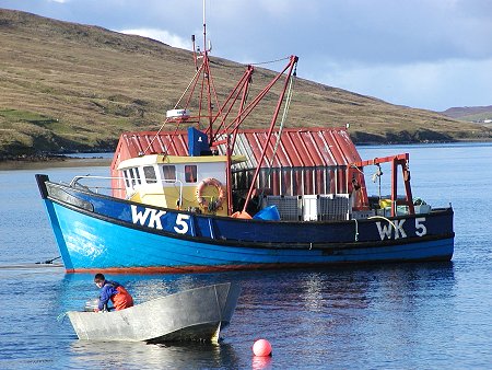Fishing Boat in Olna Firth