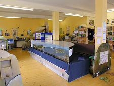 Inside the Visitor Centre