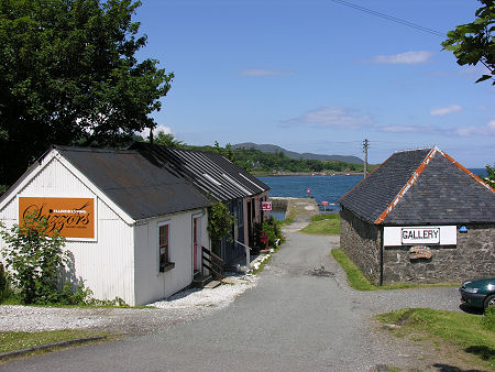 Road Down to Broadford's Old Pier
