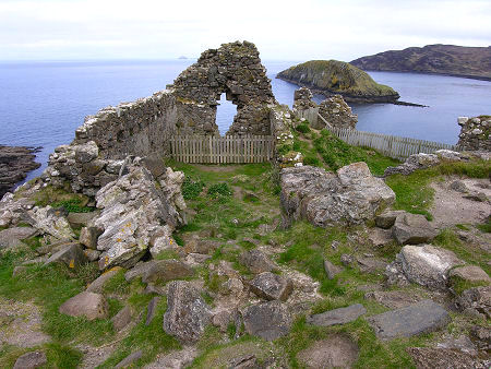 Duntulm Castle: Looking North from its Highest Point