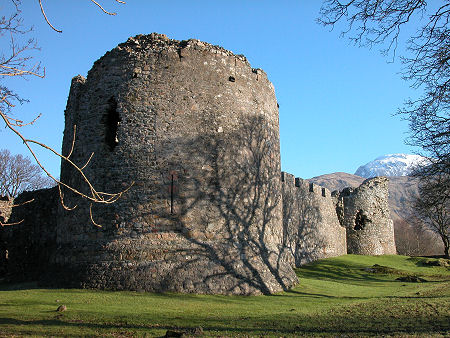 Inverlochy Castle, with Ben Nevis in the Background