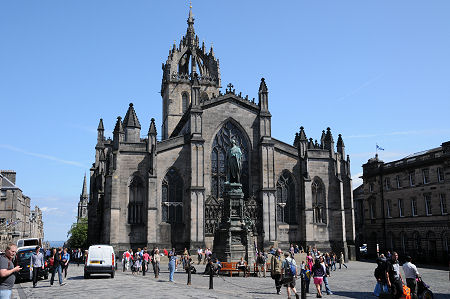 St Giles' Cathedral in Edinburgh