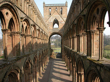 Jedburgh Abbey, Damaged During Henrys "Rough Wooing"
