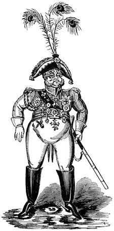 Unflattering Cartoon of George IV