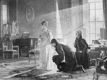 Victoria Being Informed of Her Accession to the Throne
