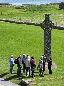 Early Christian Carved Cross, Iona