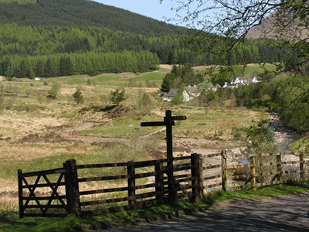 The West Highland Way Arriving in Tyndrum